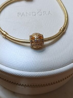 Pandora 14k& Pink CZ & Muti Colored Crystals Fresco Charm (2 Listed Separately)